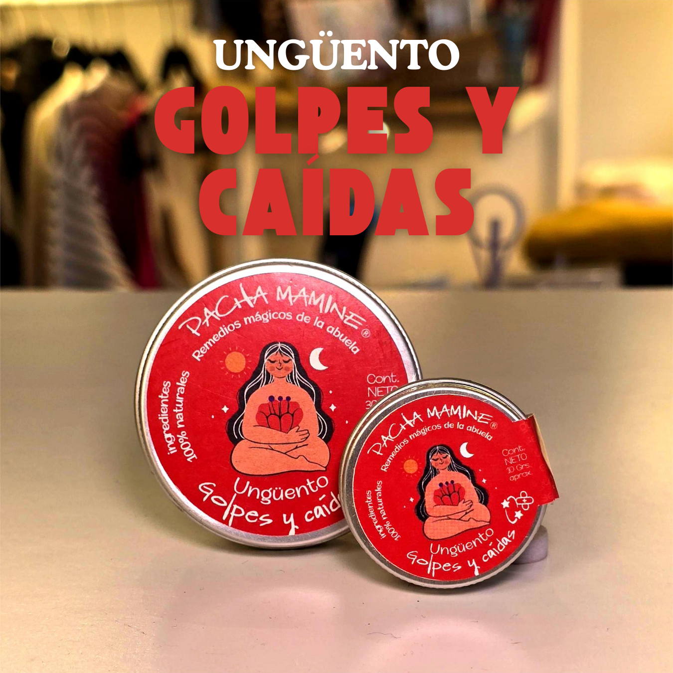 Ungüento para GOLPES Y CAIDAS