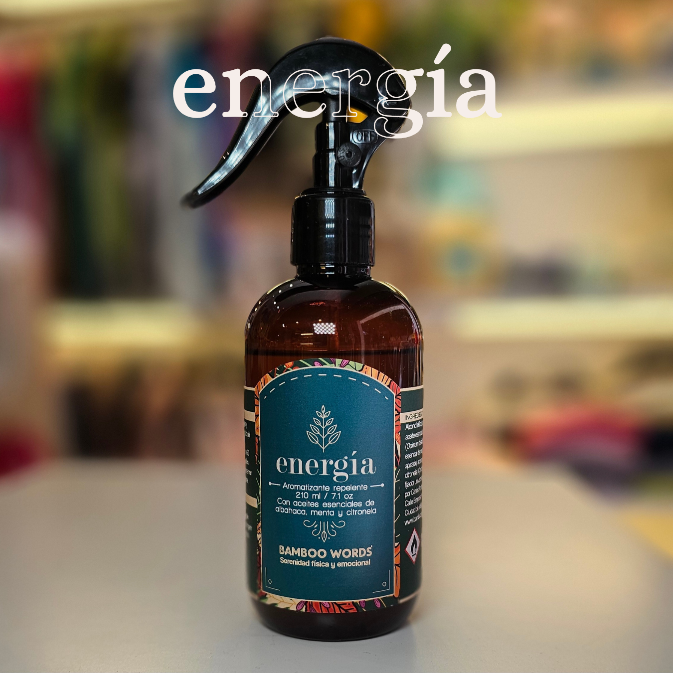 Aromatizante y Repelente - Energía