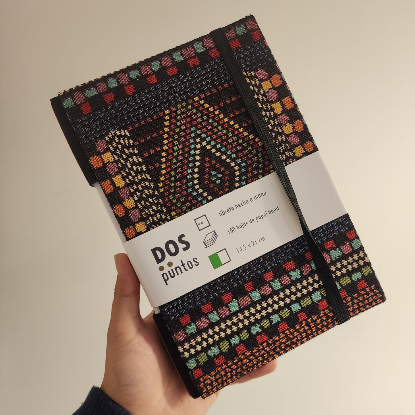 Libreta Pasta Dura Cosida | Rombo | Hojas Blancas