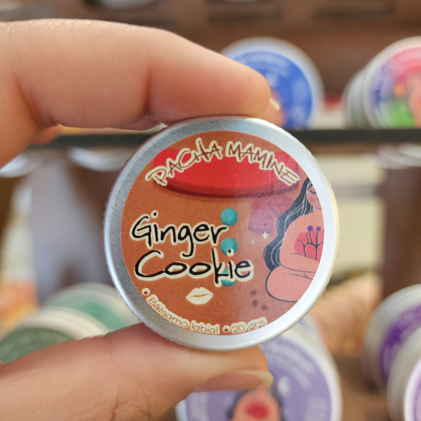 Bálsamo Labial GALLETA DE GENGIBRE