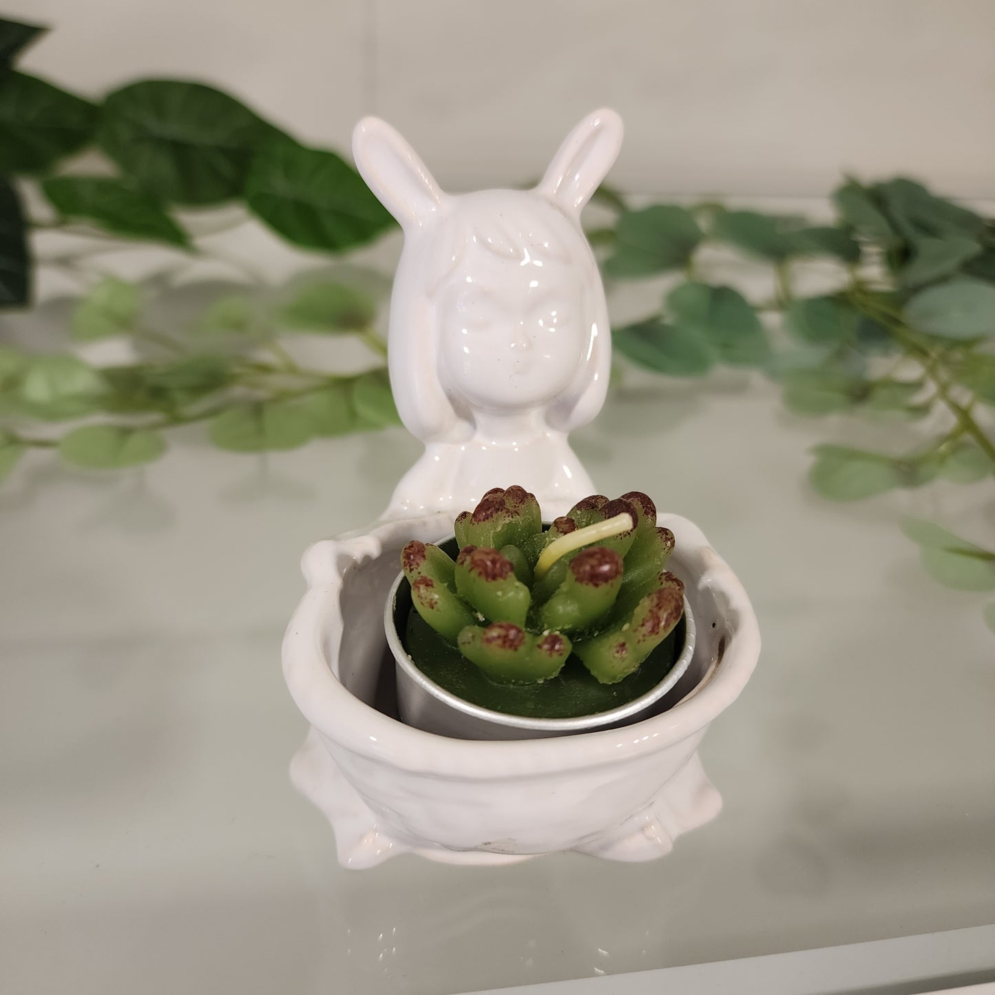 Maceta Niña Conejita