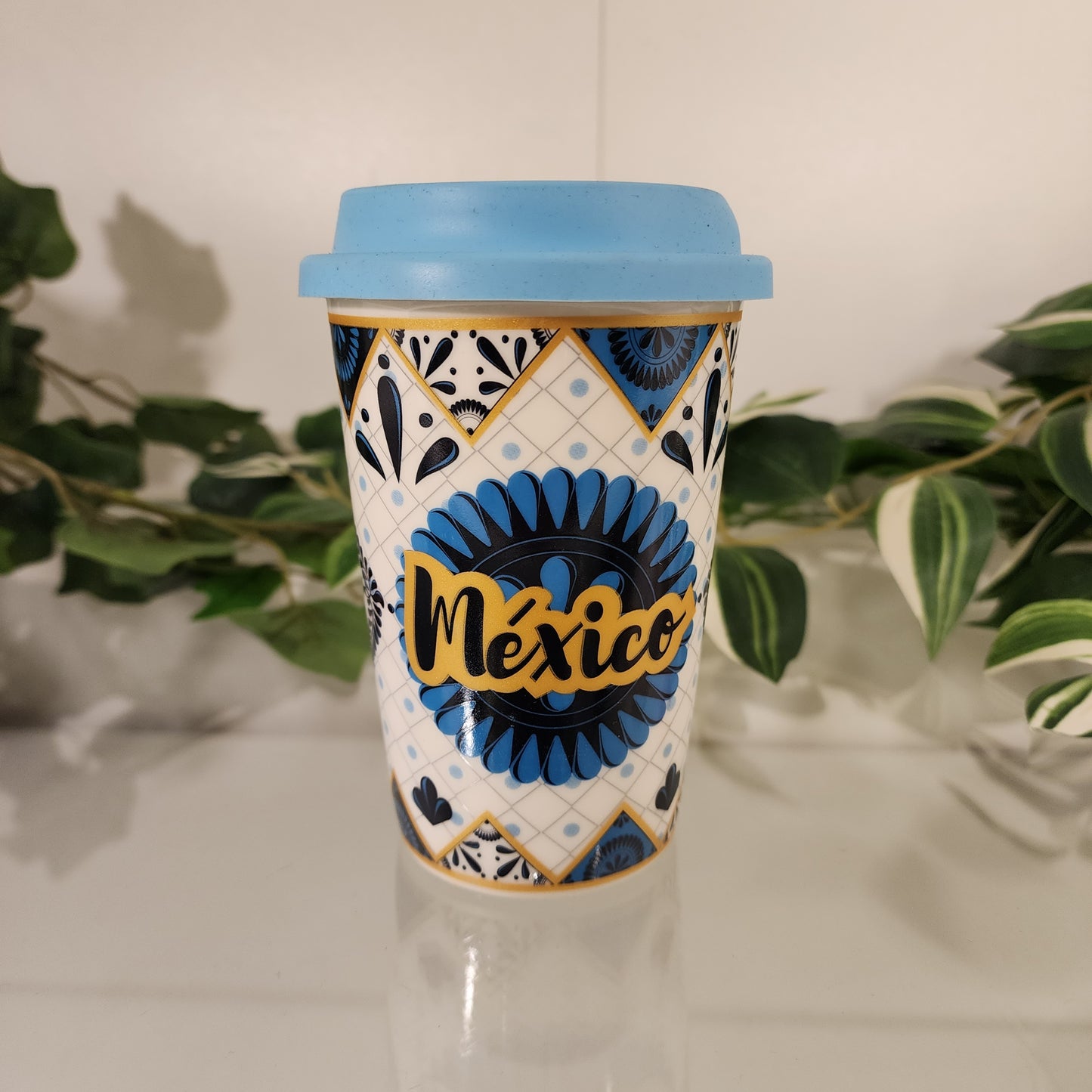 Vaso México Azul Cielo
