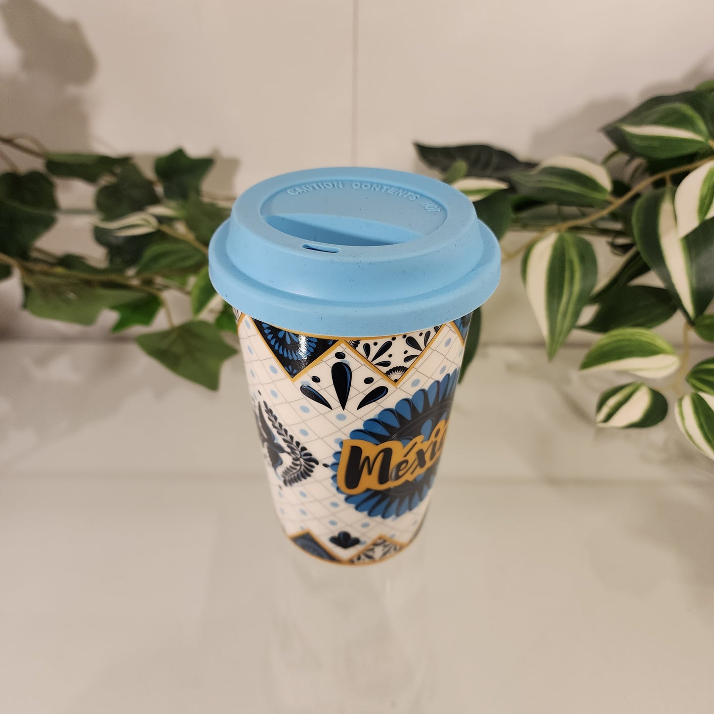 Vaso México Azul Cielo