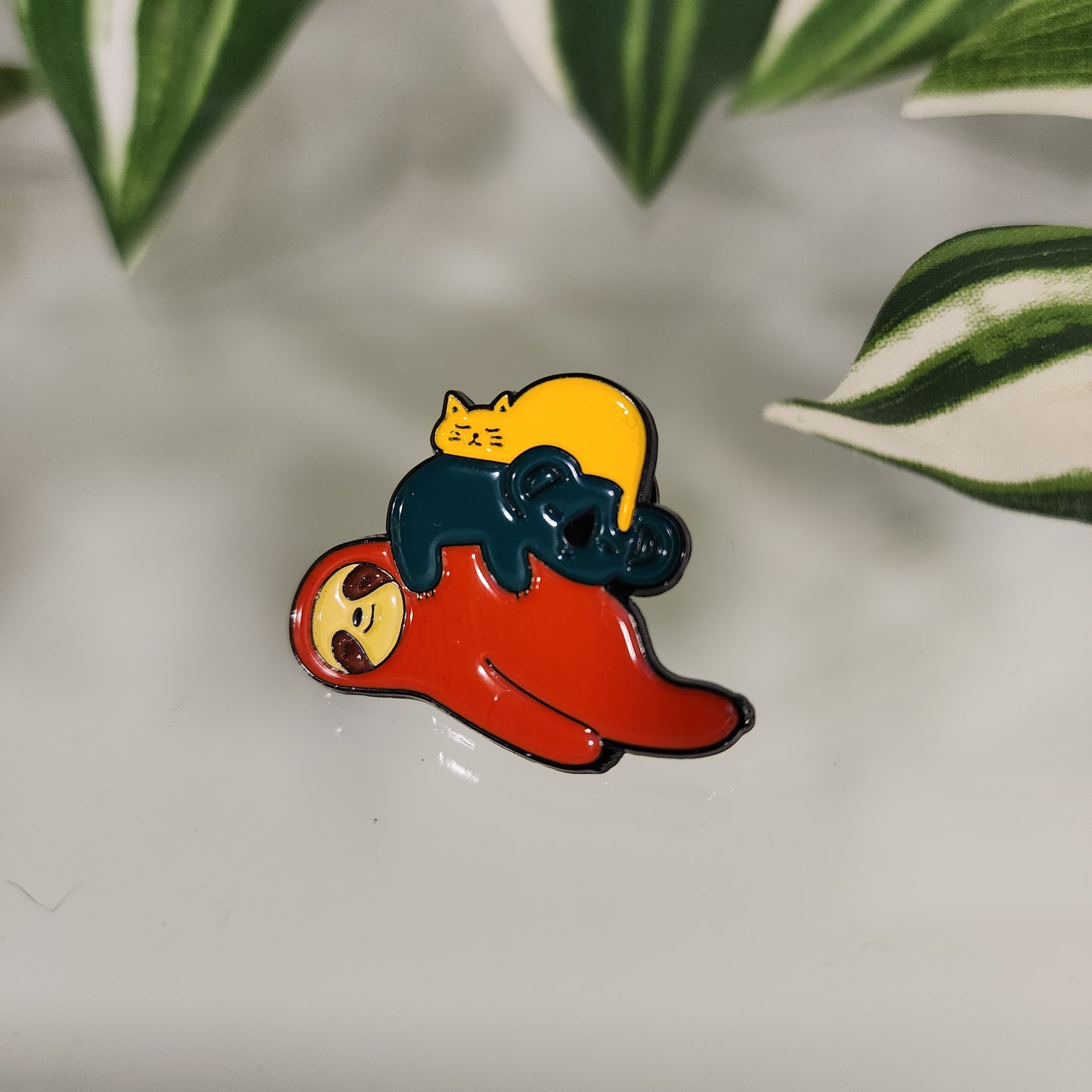 Pin Perezoso, Koala y Gato