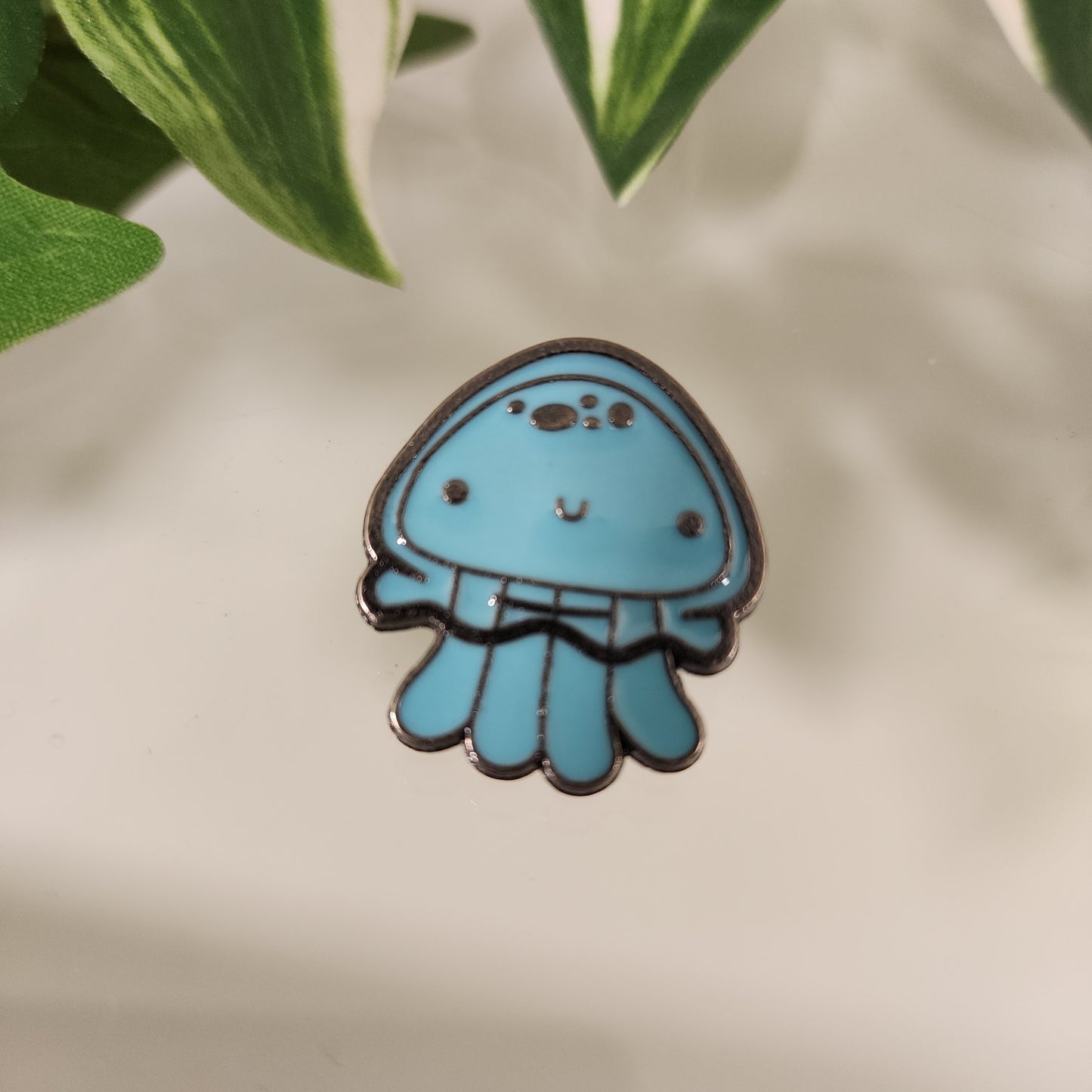 Pin Medusa Azul