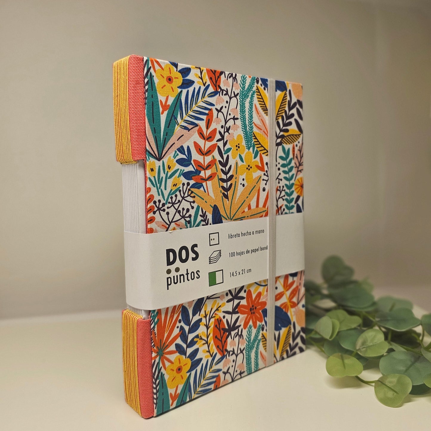 Libreta Flores de Colores