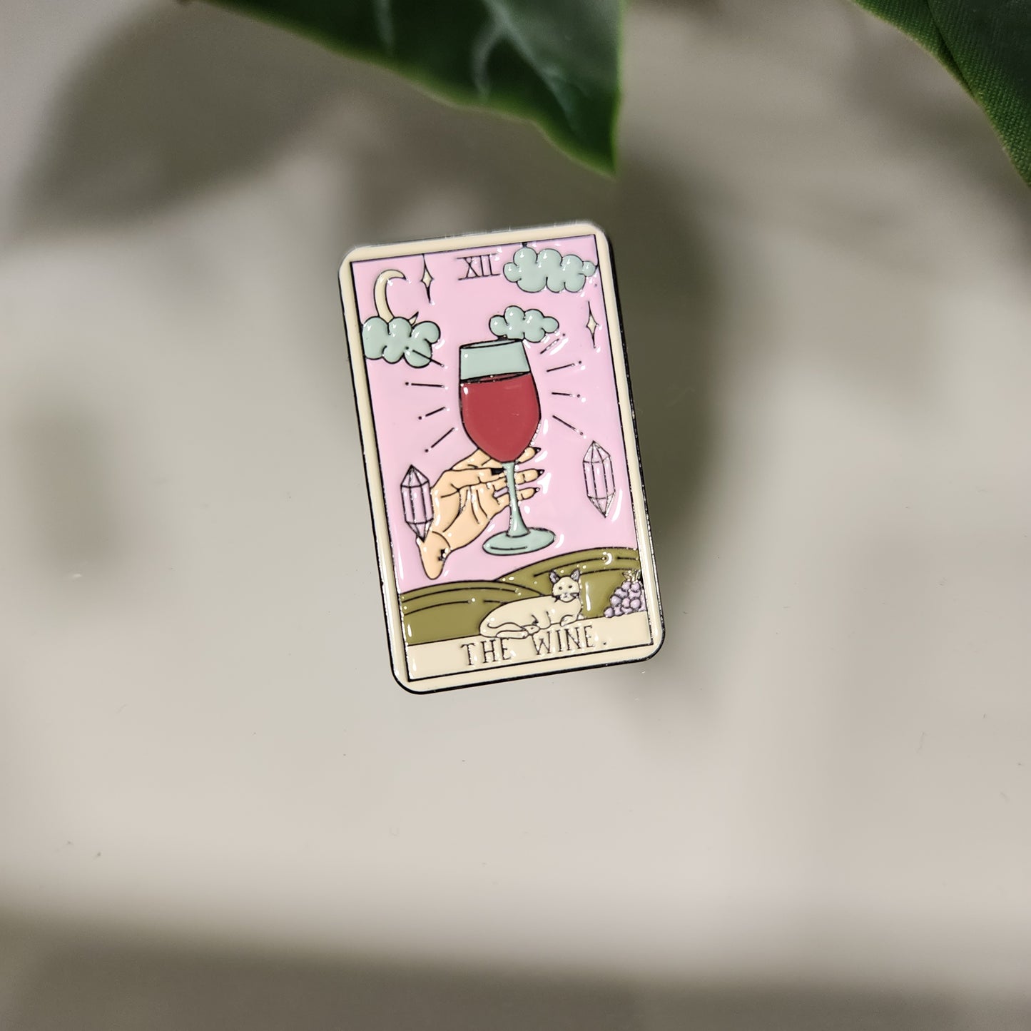 Pin Tarot Wine