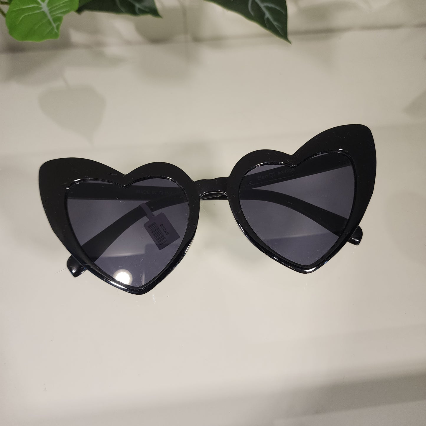 Lentes Corazon Negros