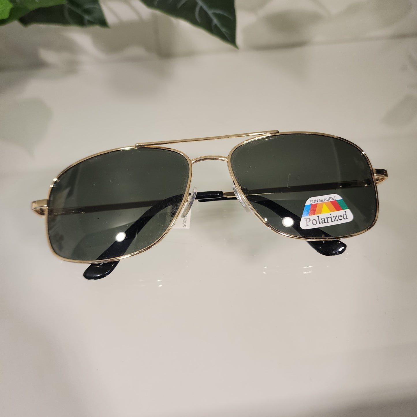 Lentes Oval Plateados Polarizados