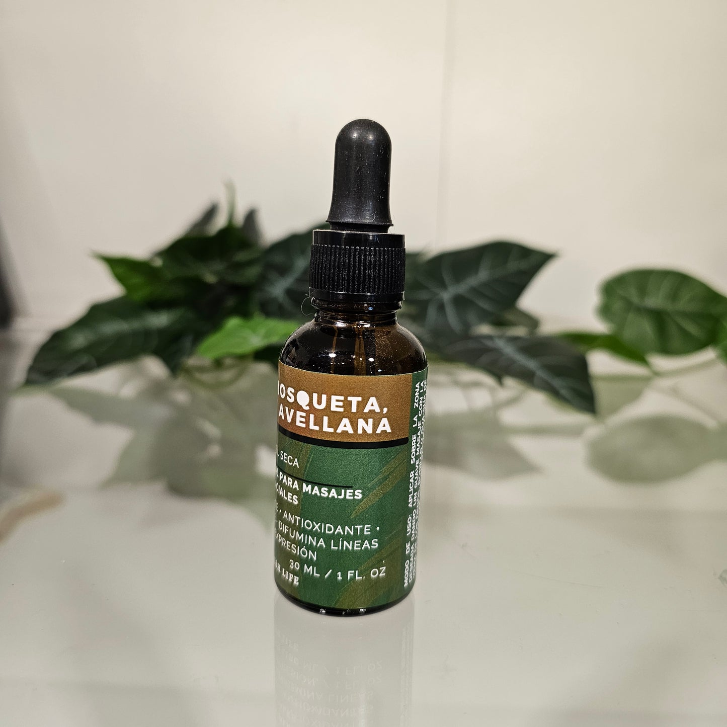 Sérum para Yoga Facial de Rosa Mosqueta, Oliva y Avellana - 30 ml