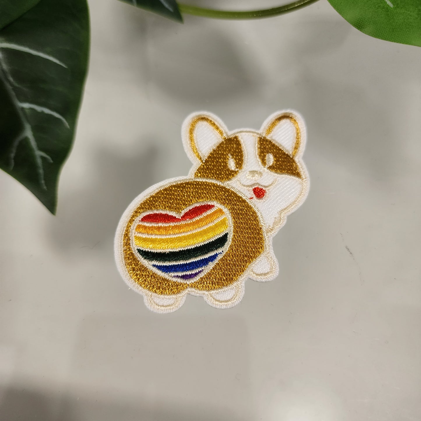 Parche Corgi Colores