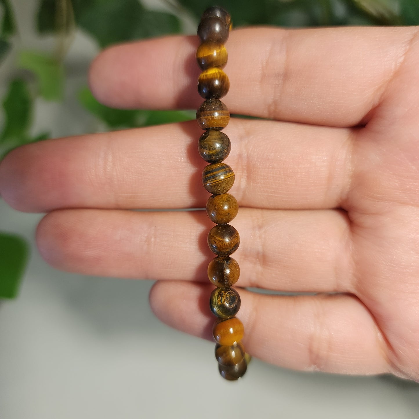Pulsera Ojo de Tigre - Ambar