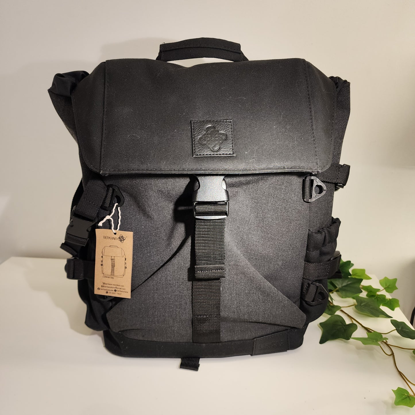 Canvas Bag Gris Oscuro