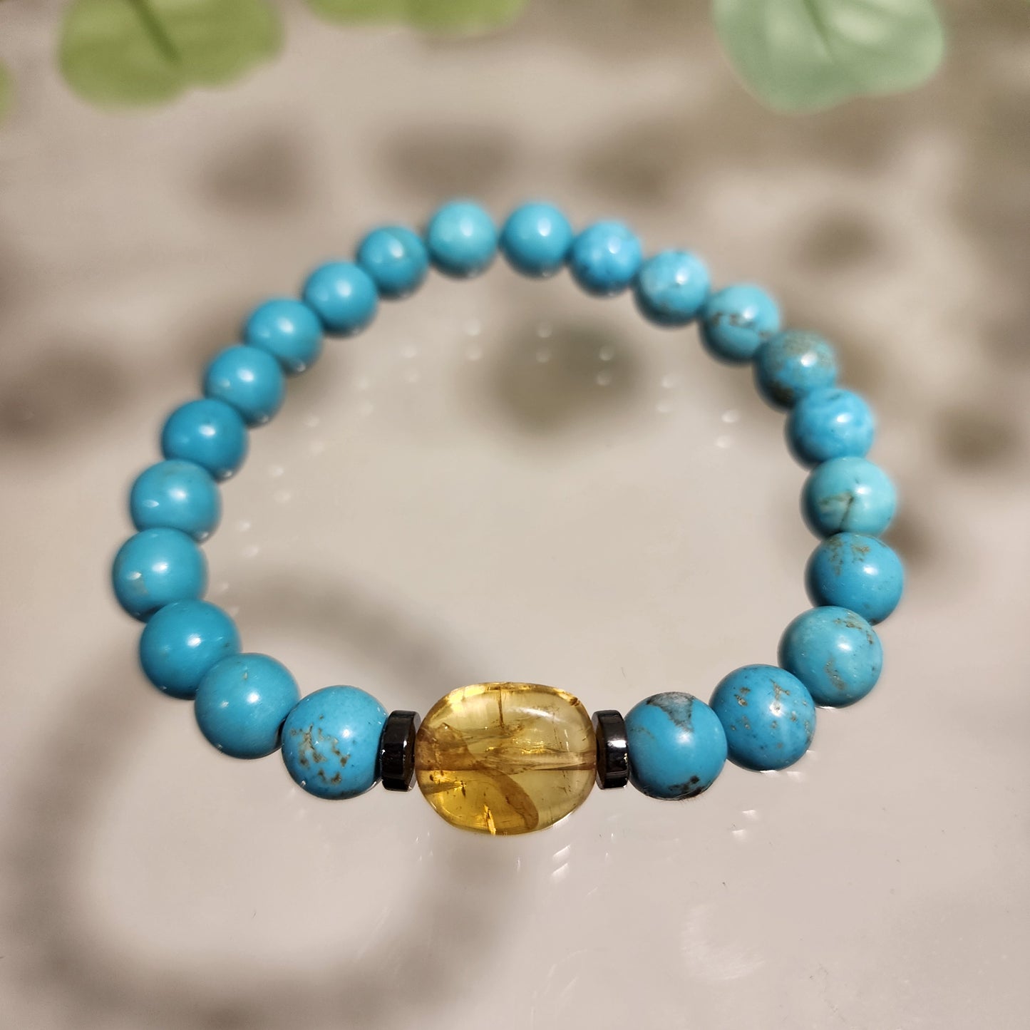 Pulsera Turquesa - Ámbar