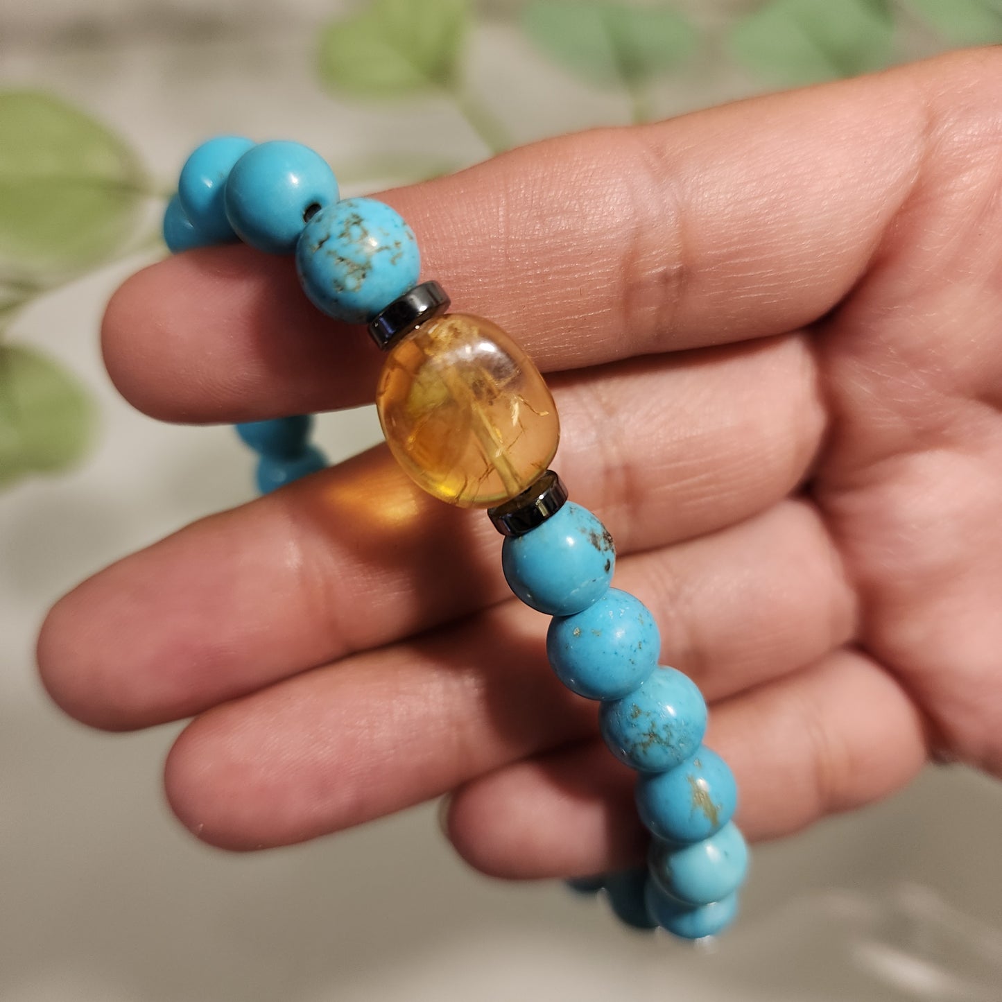 Pulsera Turquesa - Ámbar