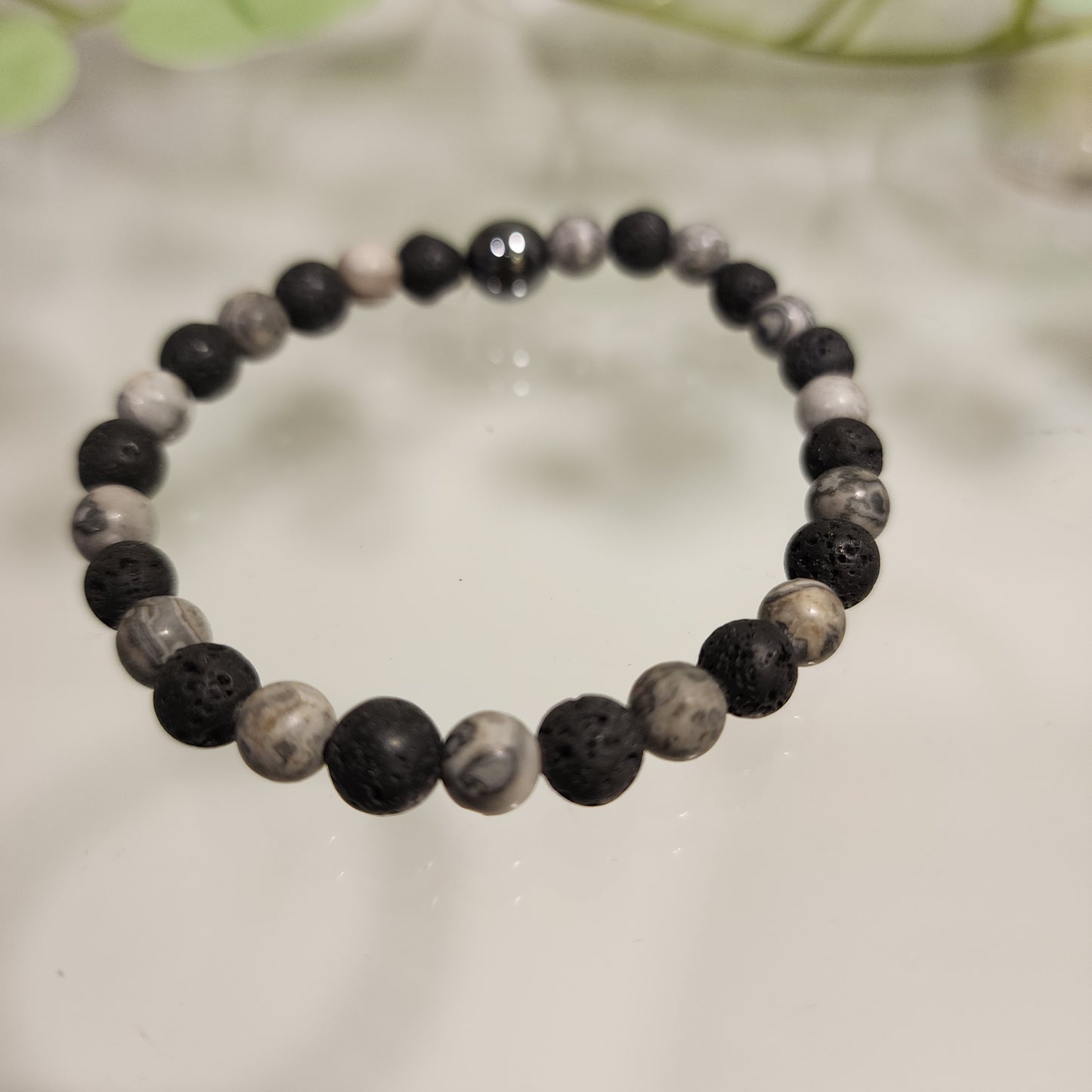 Pulsera Volcanica - Labradorita