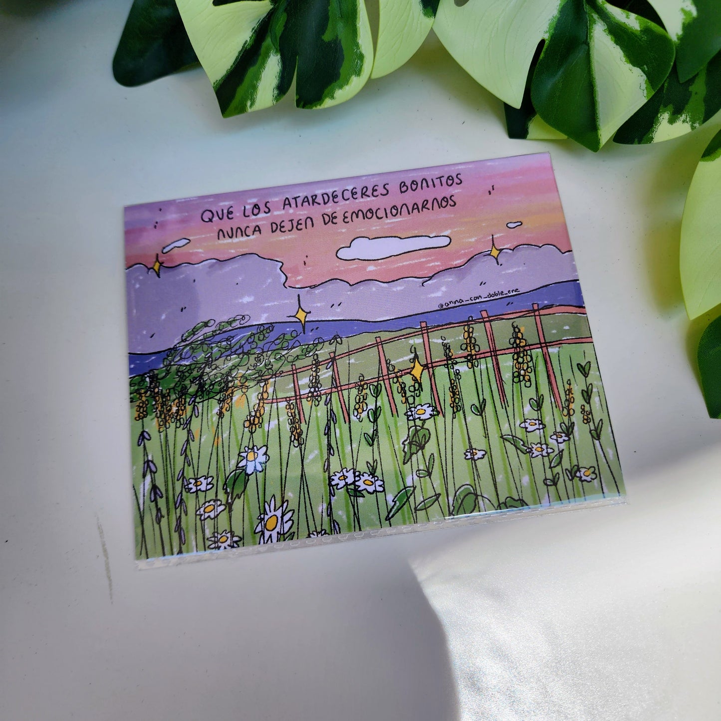 Ilustracion Atardeceres Bonitos