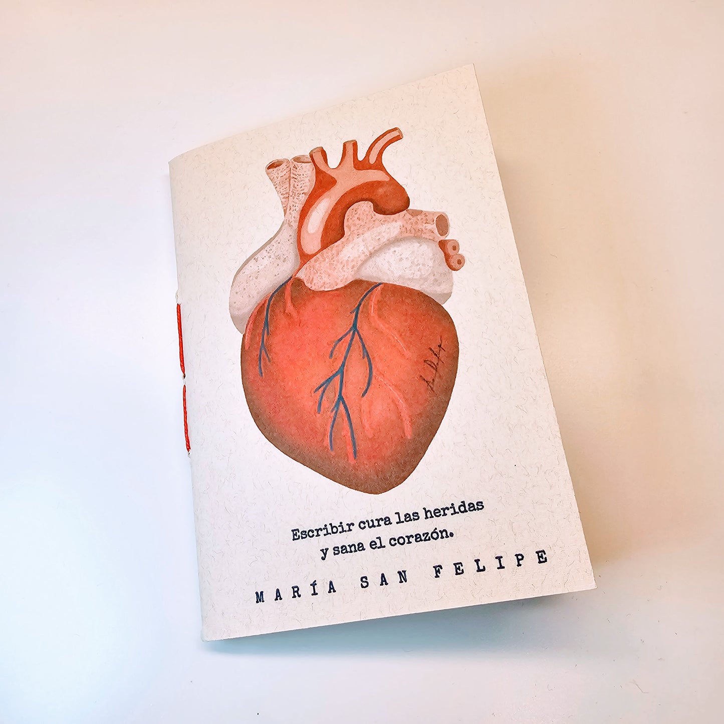 Libreta de Bolsillo "Escribir cura las heridas y sanan el corazón"
