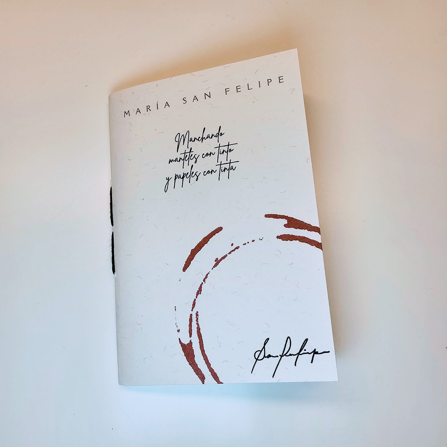 Libreta de Bolsillo "Marchando martetes con tinto y papeles con tinta"