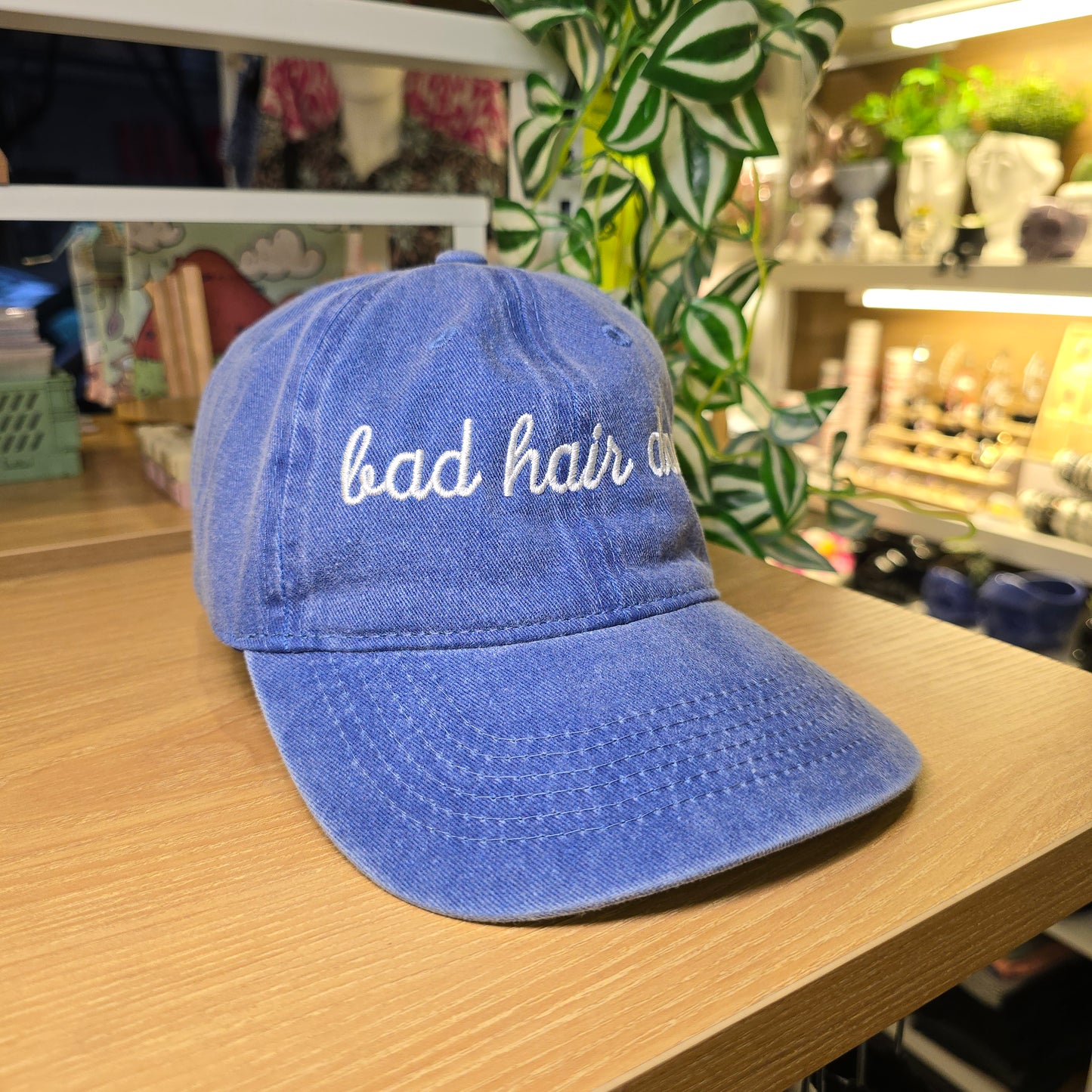 Gorra "Bad Hair Day" Azul