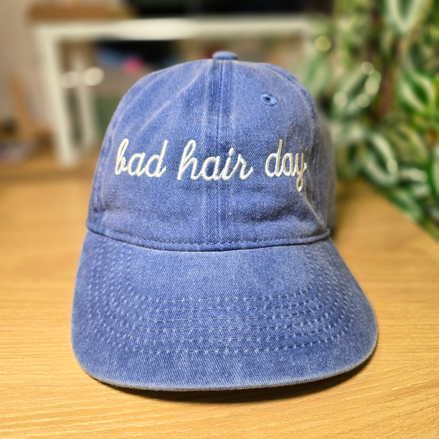 Gorra "Bad Hair Day" Azul