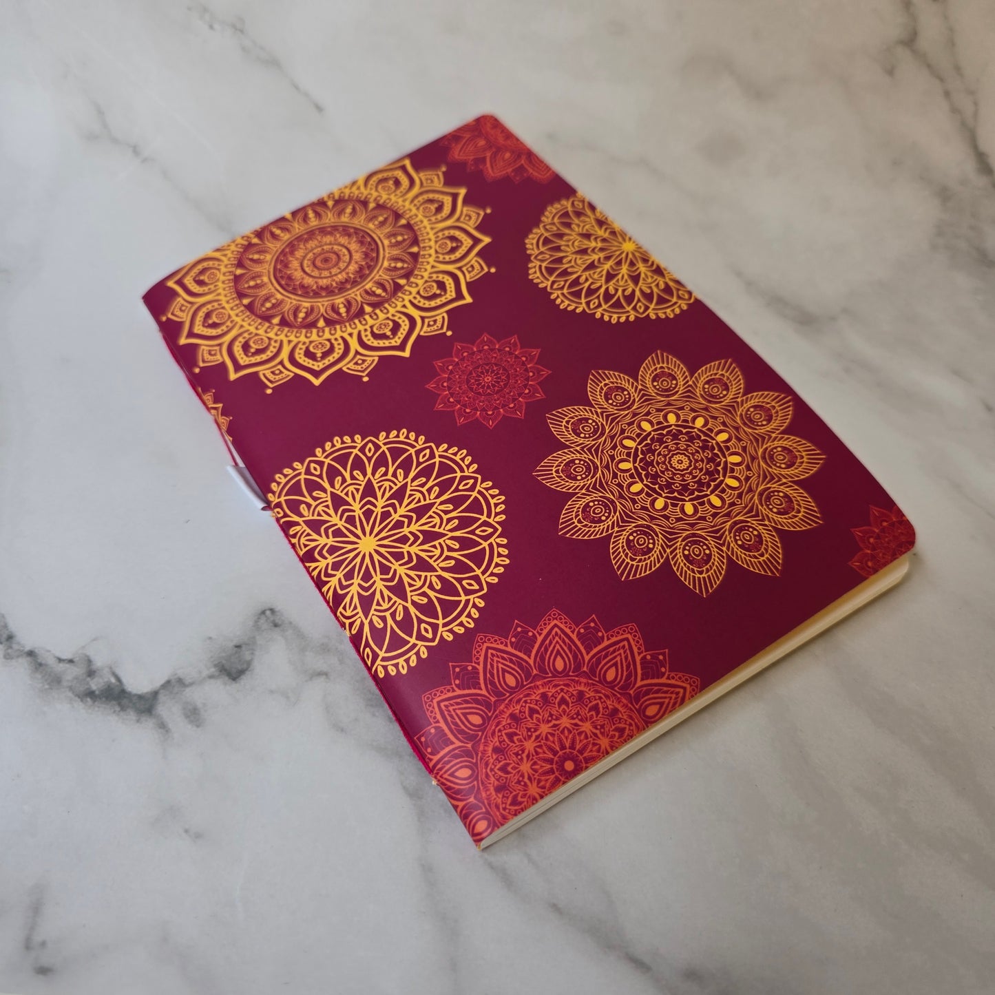 Libreta Delgada Mandalas Rosas