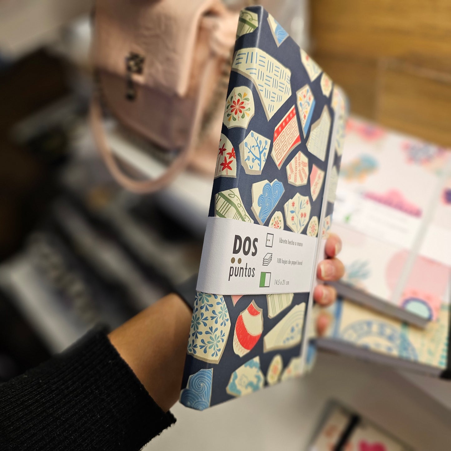 Libreta Ceramica a Rayas