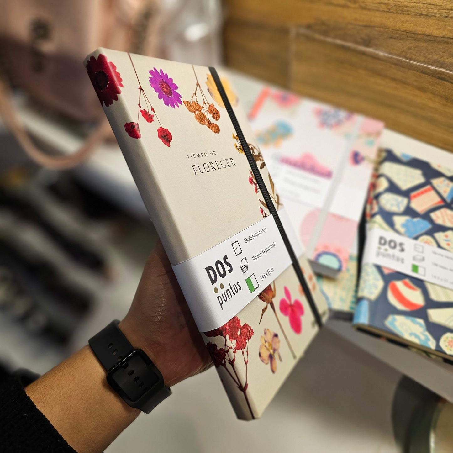 Libreta Pasta Dura Florecer