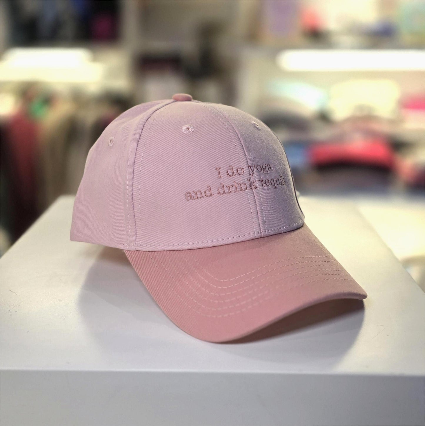 Gorra "I do Yoga and drink Tequila"