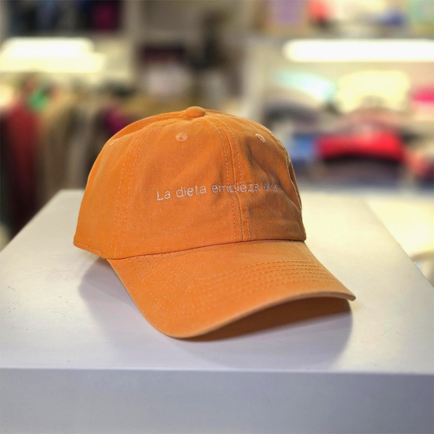 Gorra "La dieta empieza el lunes"