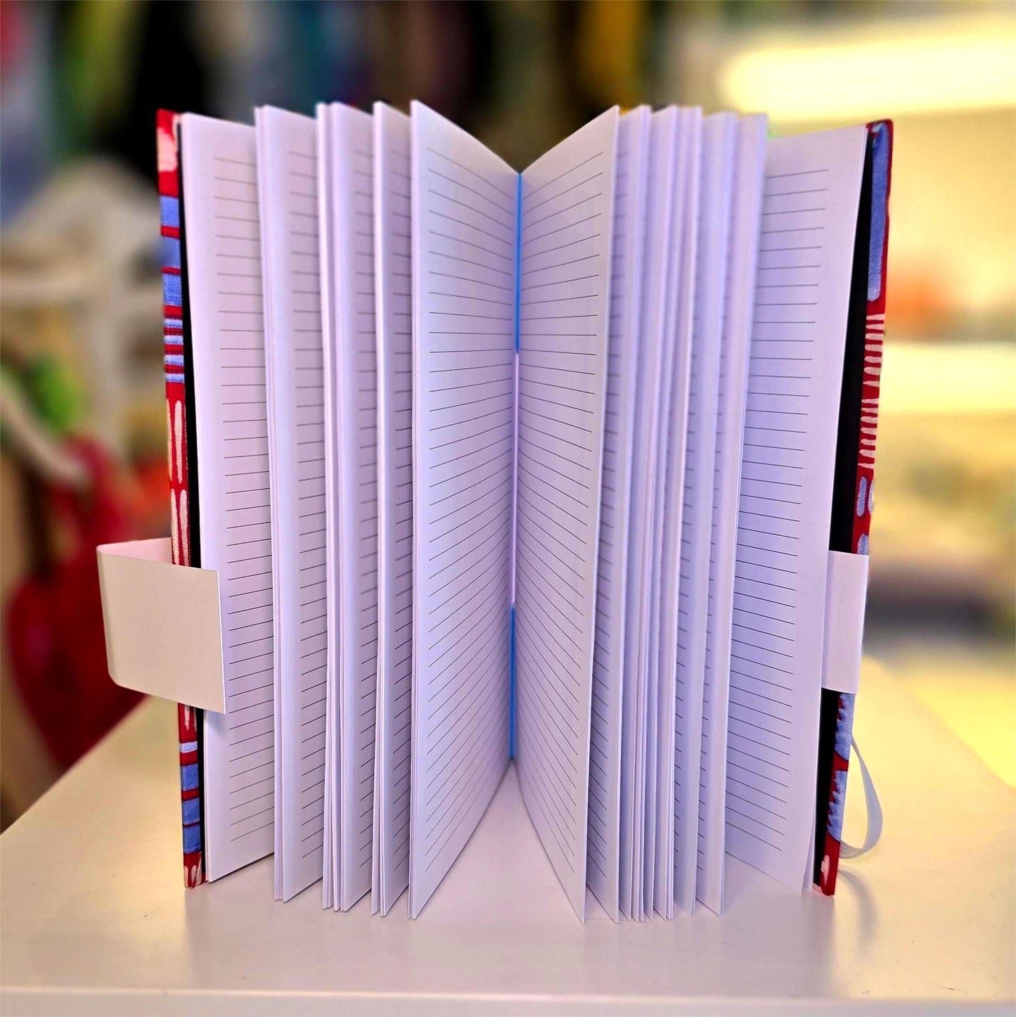 Libreta Pasta Dura Cosida | "Lineas y Cuadros"