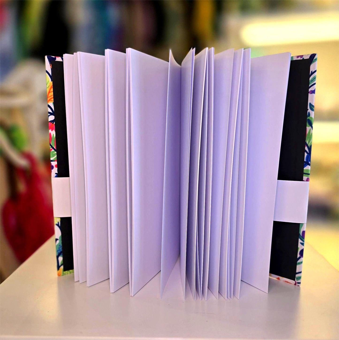 Libreta Flores Colores | Hojas Blancas