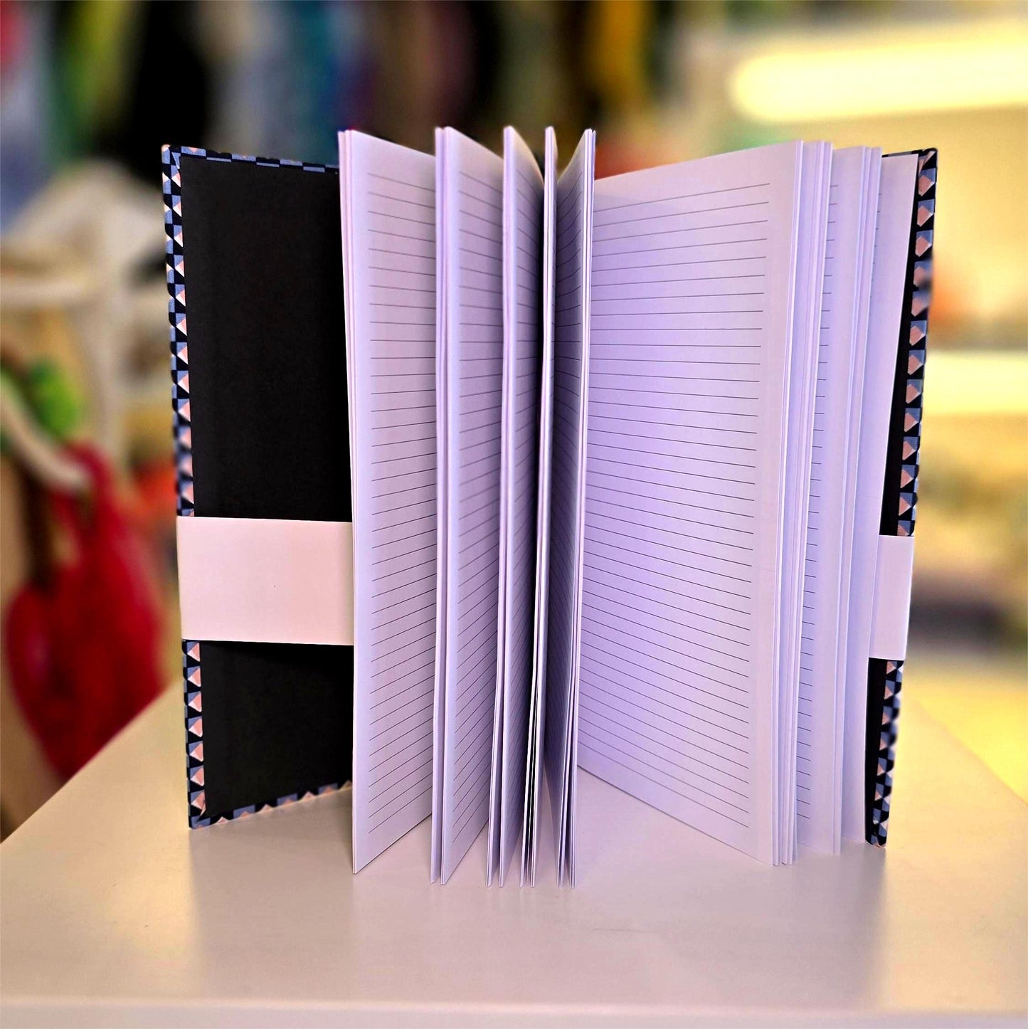 Libreta Rombitos Azules | Hojas Rayas