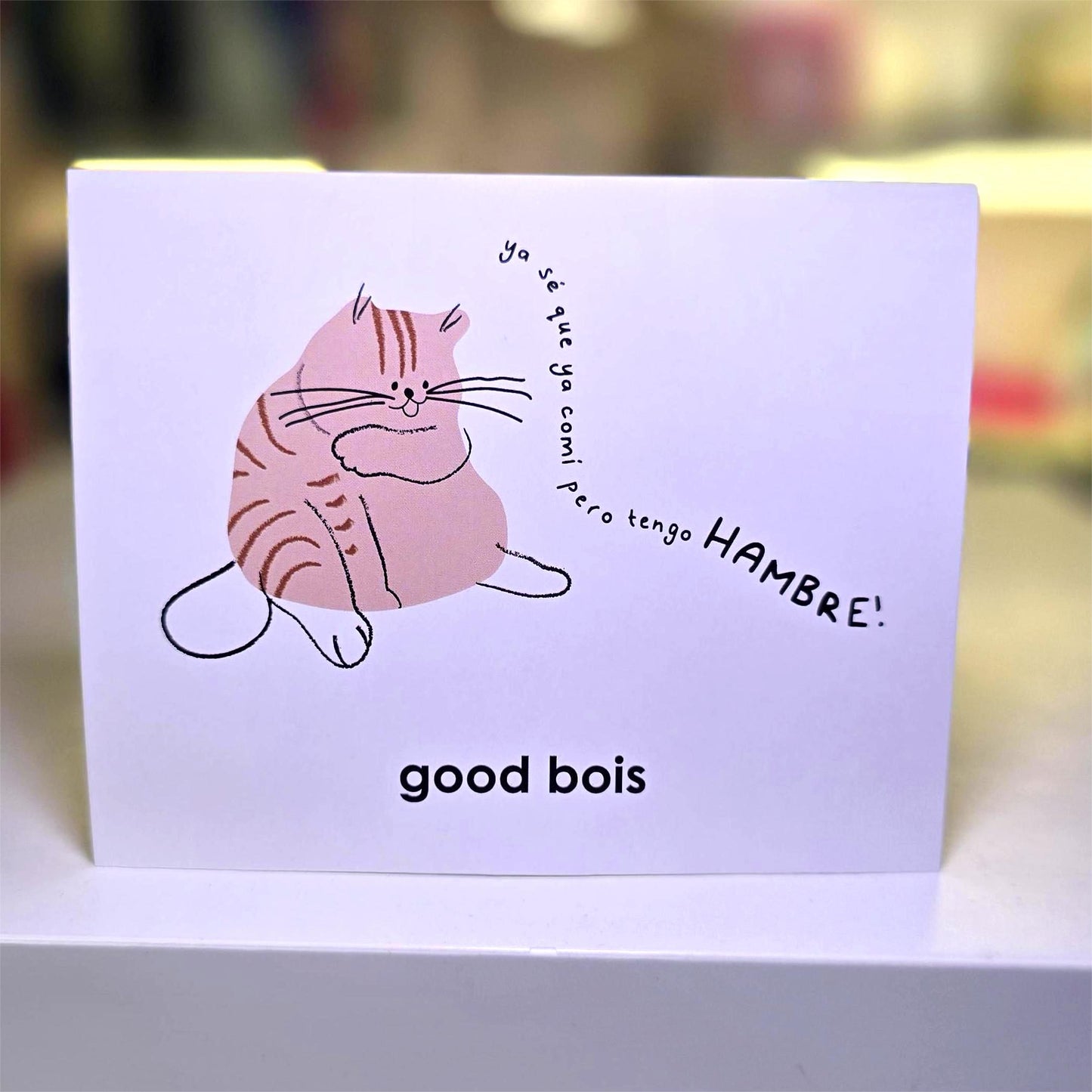 Ilustracion "Ya sé que ta comi pero TENGO HAMBRE"