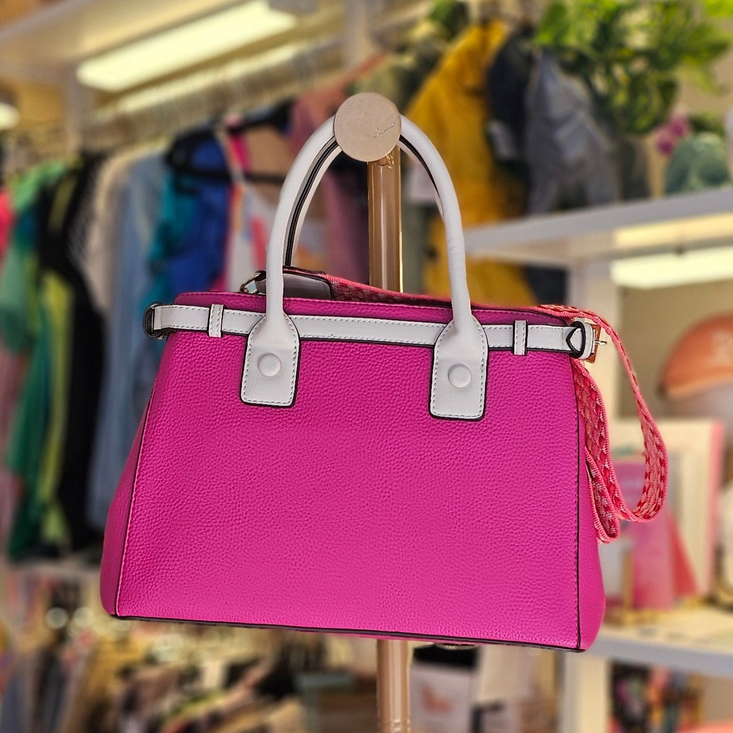 Bolsa de Mano Rosa