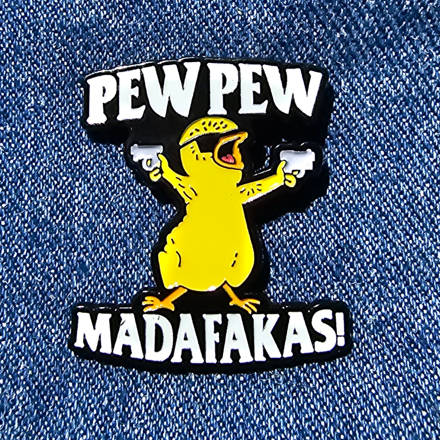 Pin Pollito Pew Pew