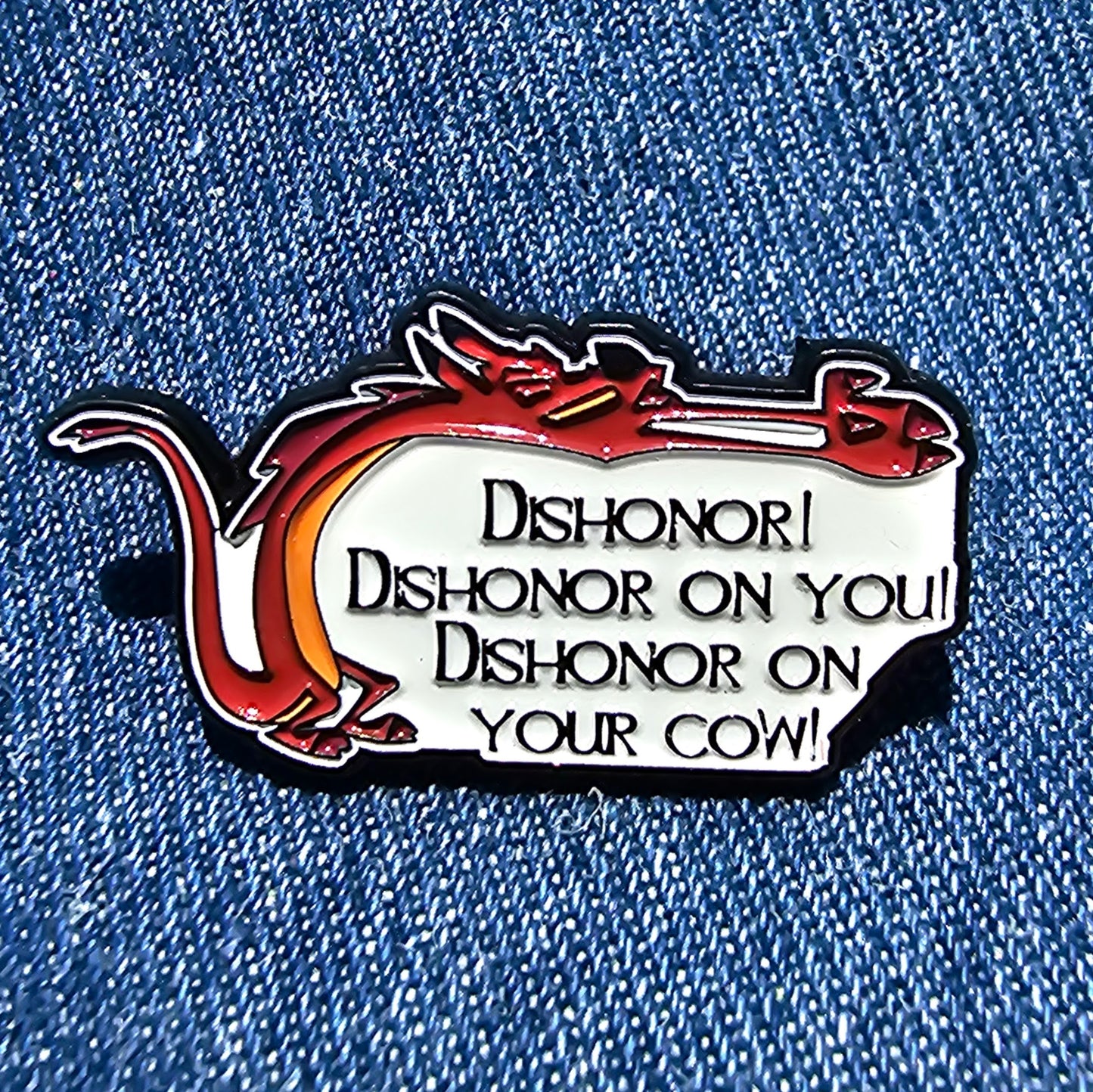 Pin Mantra Mushu