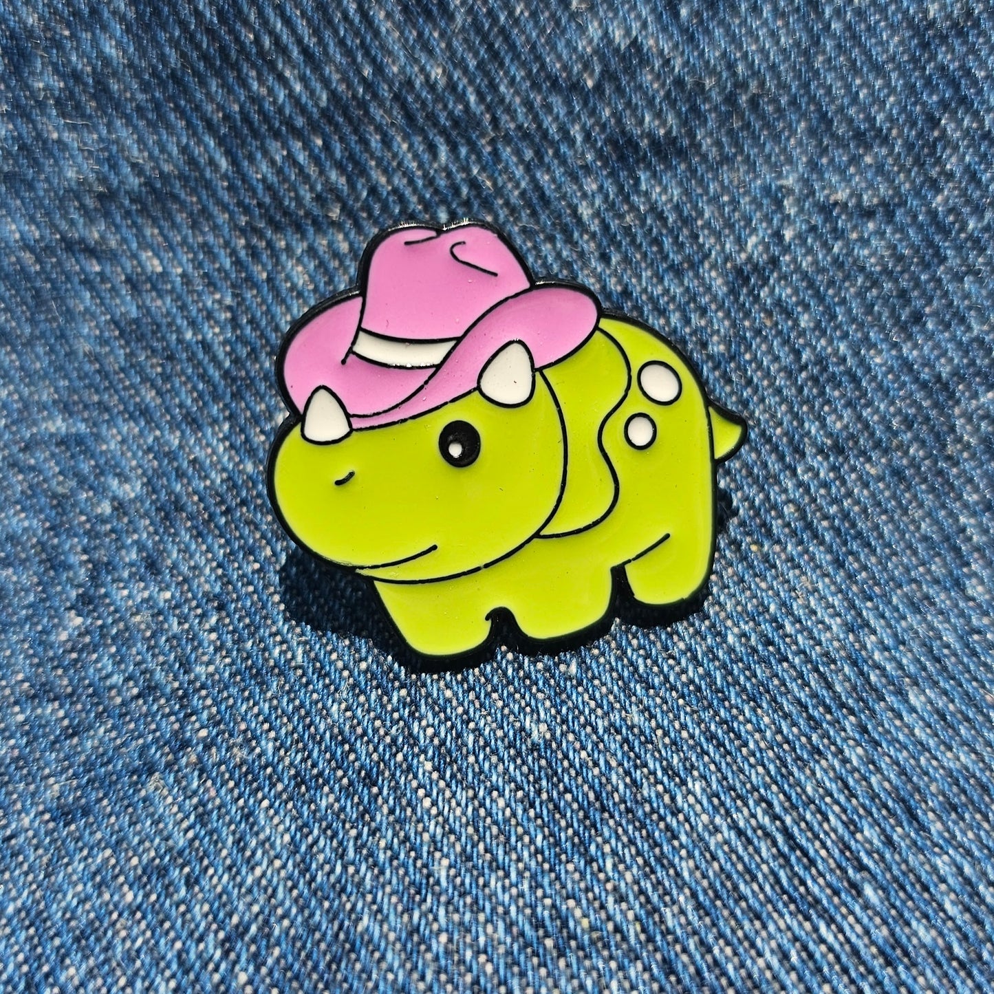 Pin Dino Cowboy