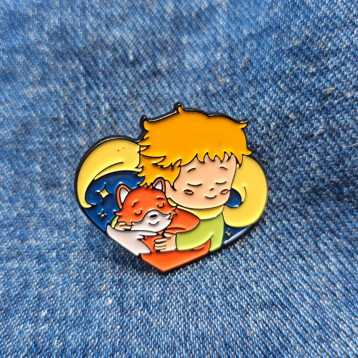 Pin Abrazo El Principito y La Rosa