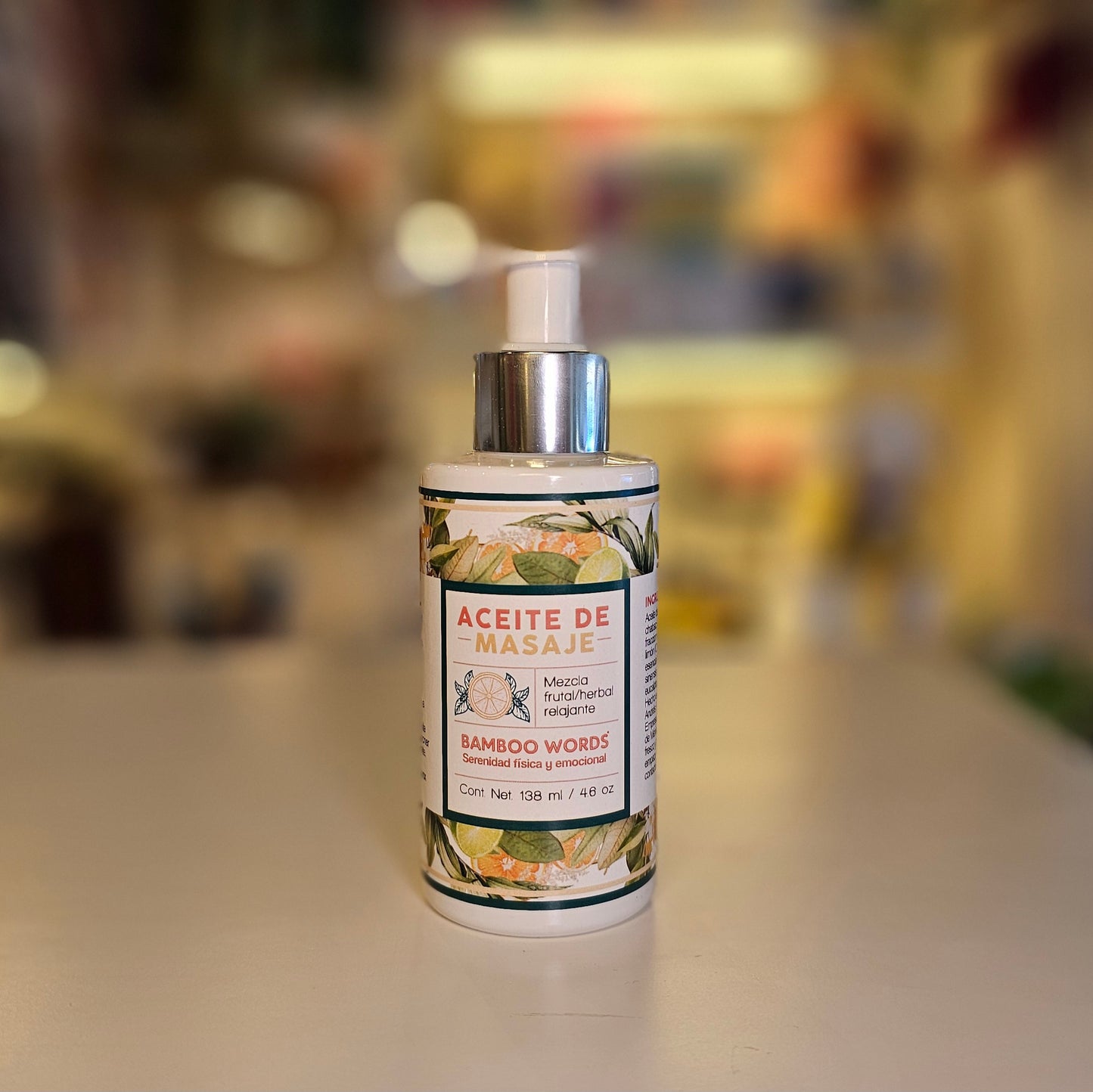 Aceite de Masaje para Renovar Energia Eucalipto