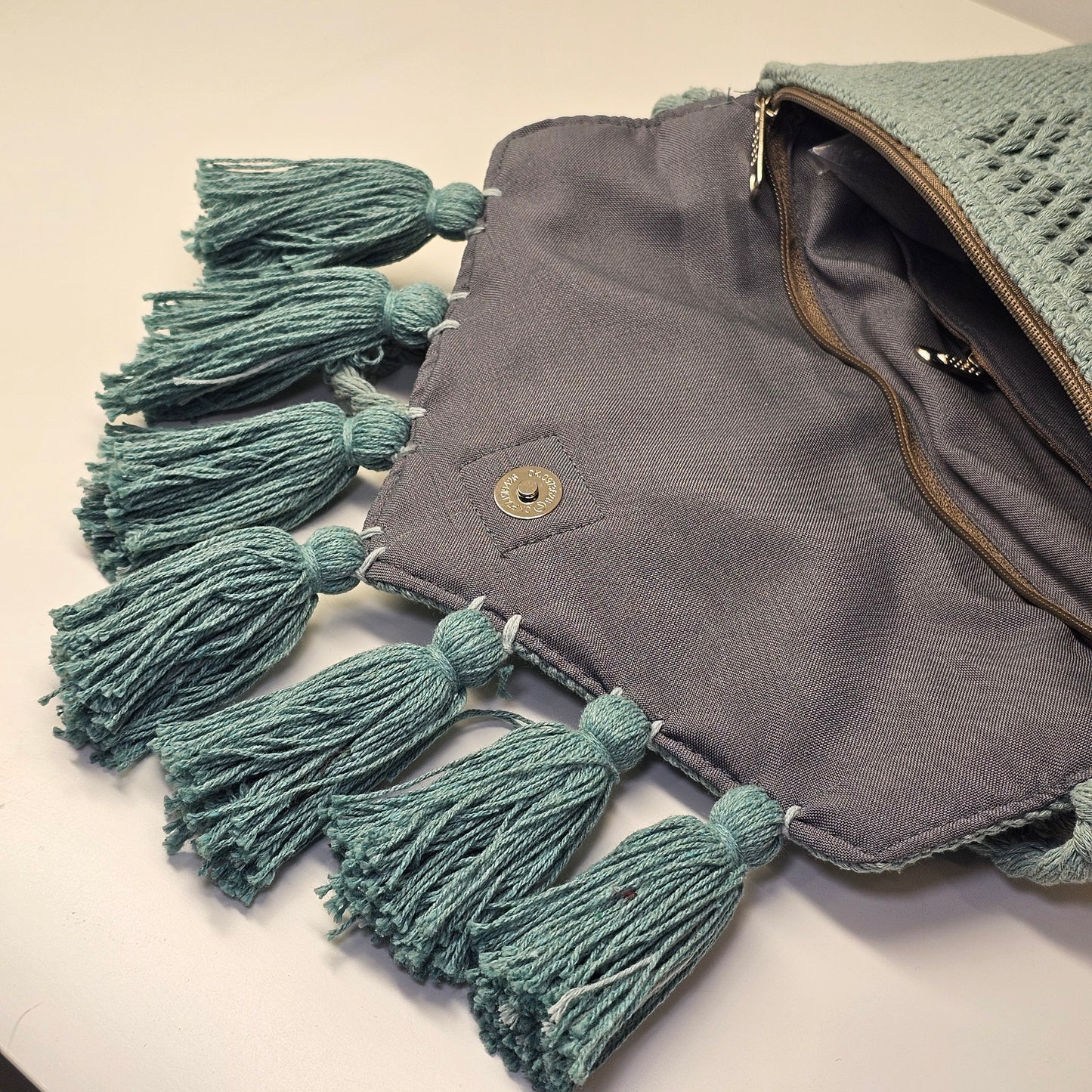 Cross Body Artesanal de Oaxaca Turqueza