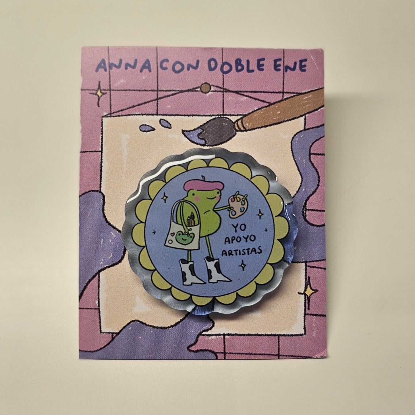 Pin Yo Apoyo Artistas