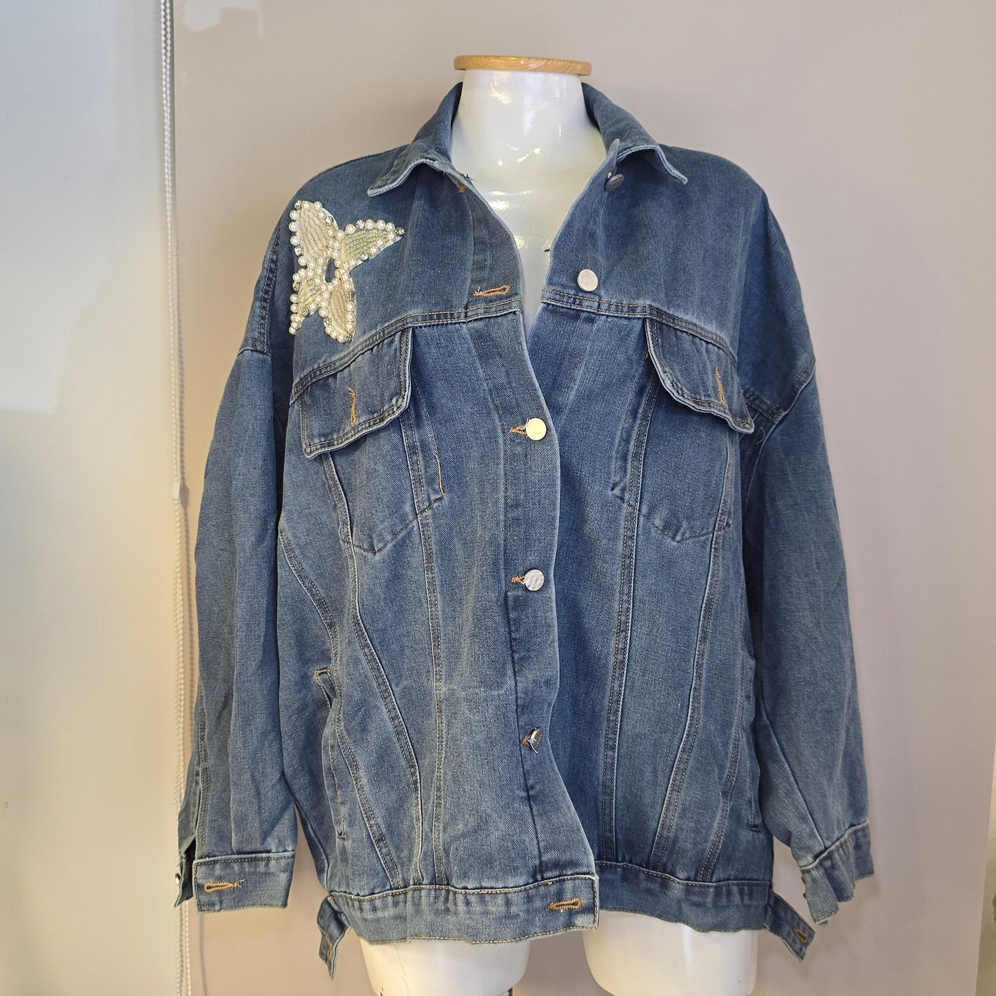 Chamarra Denim College Dream