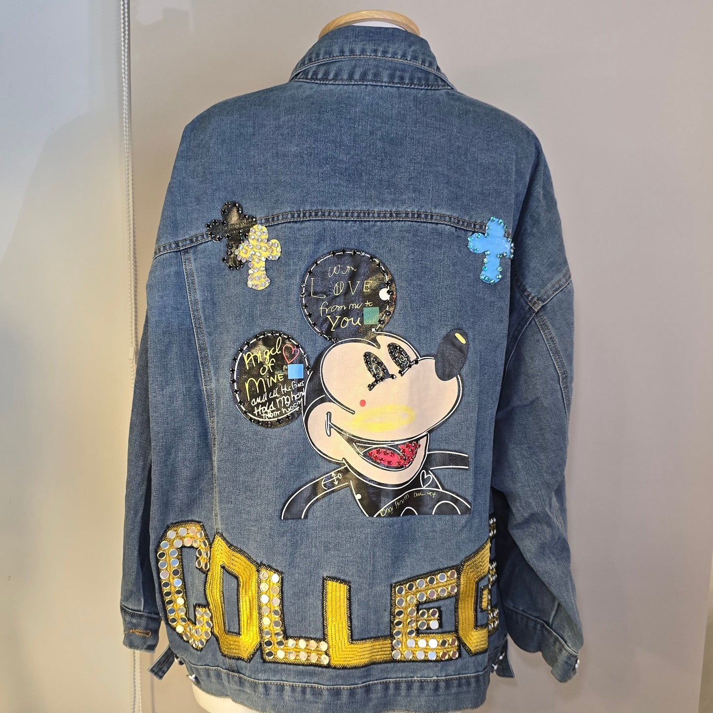 Chamarra Denim College Dream