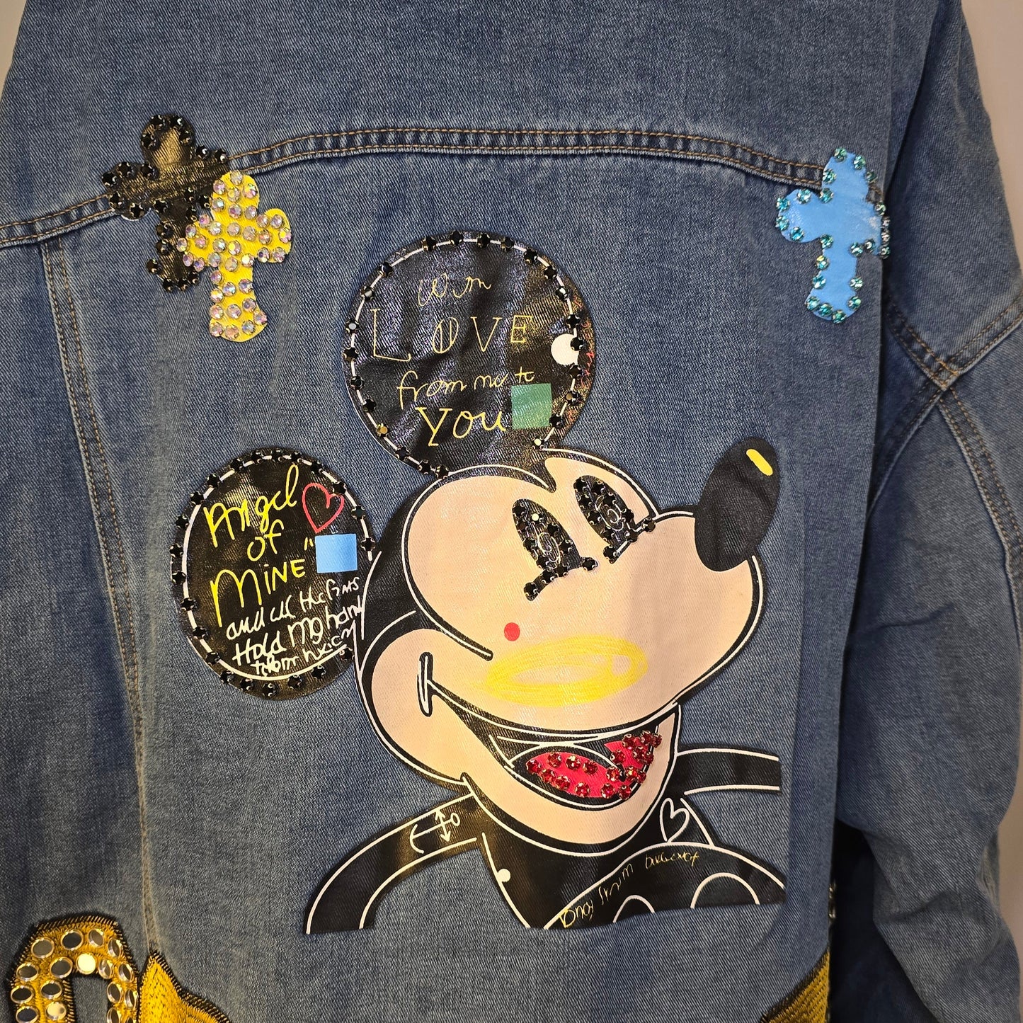 Chamarra Denim College Dream