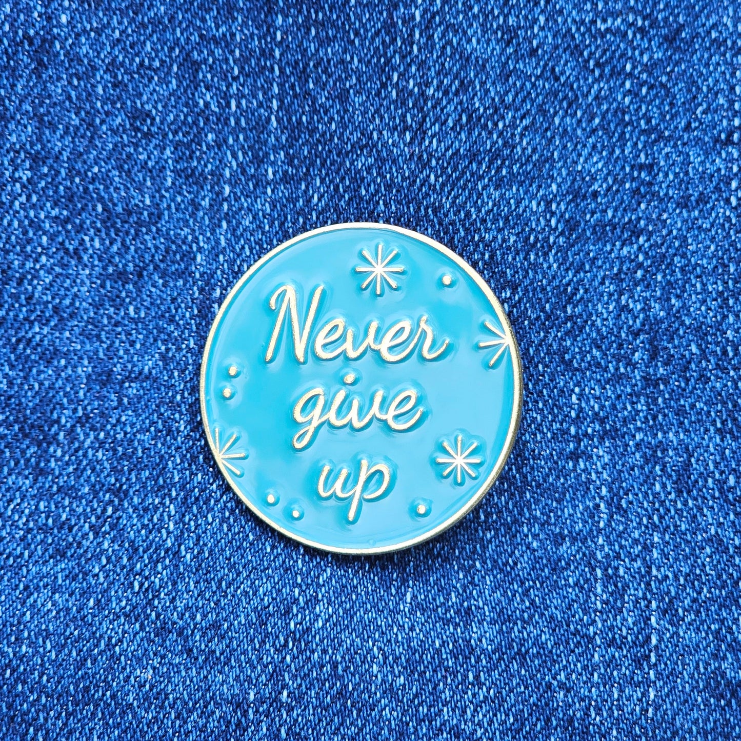 Pin Never Give Up