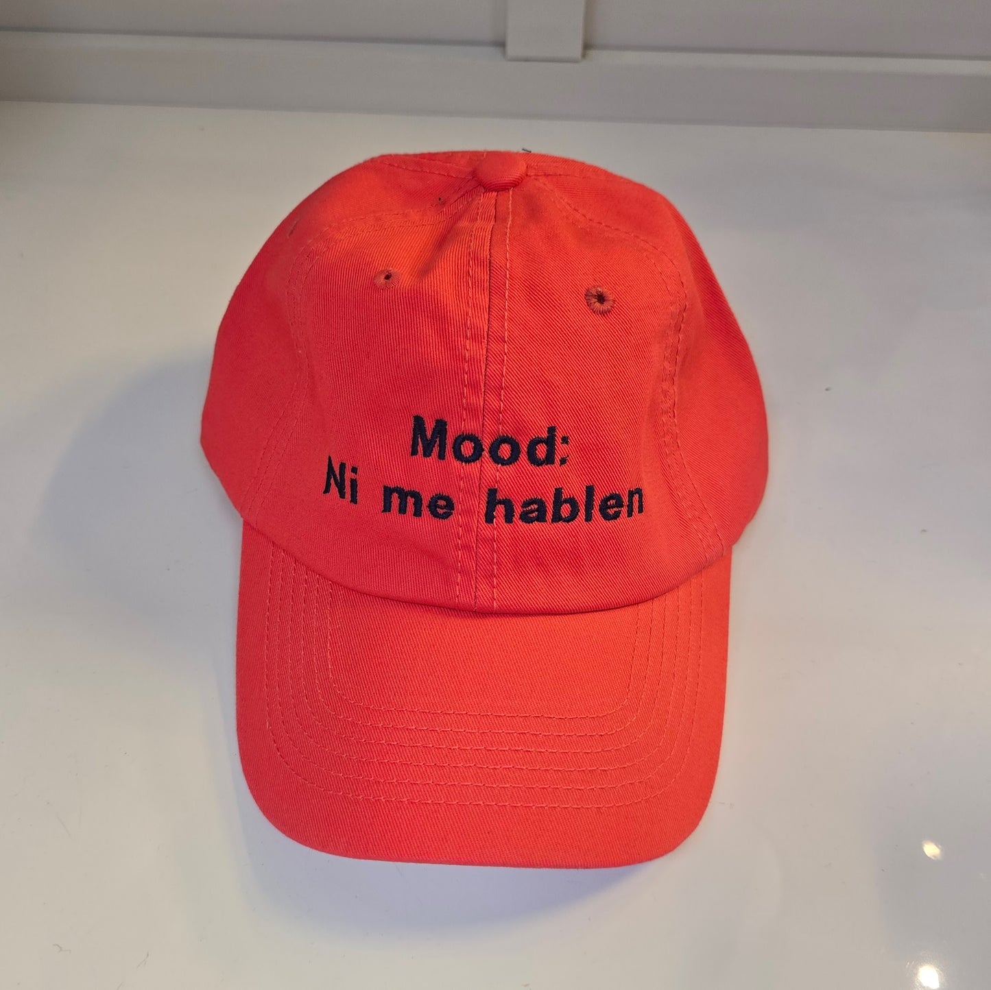 🔥 Gorra “Mood: ni me hablen”