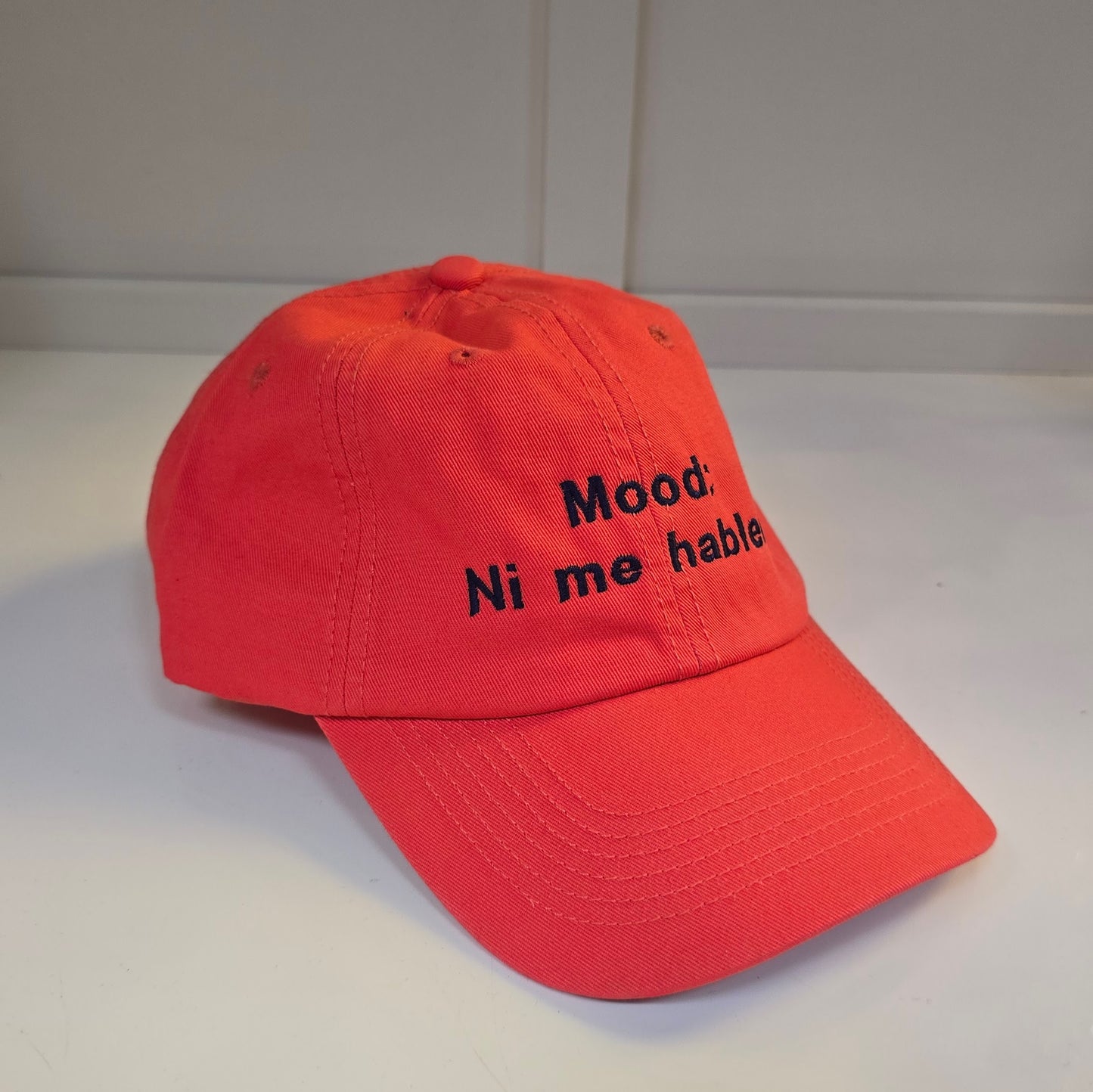 🔥 Gorra “Mood: ni me hablen”