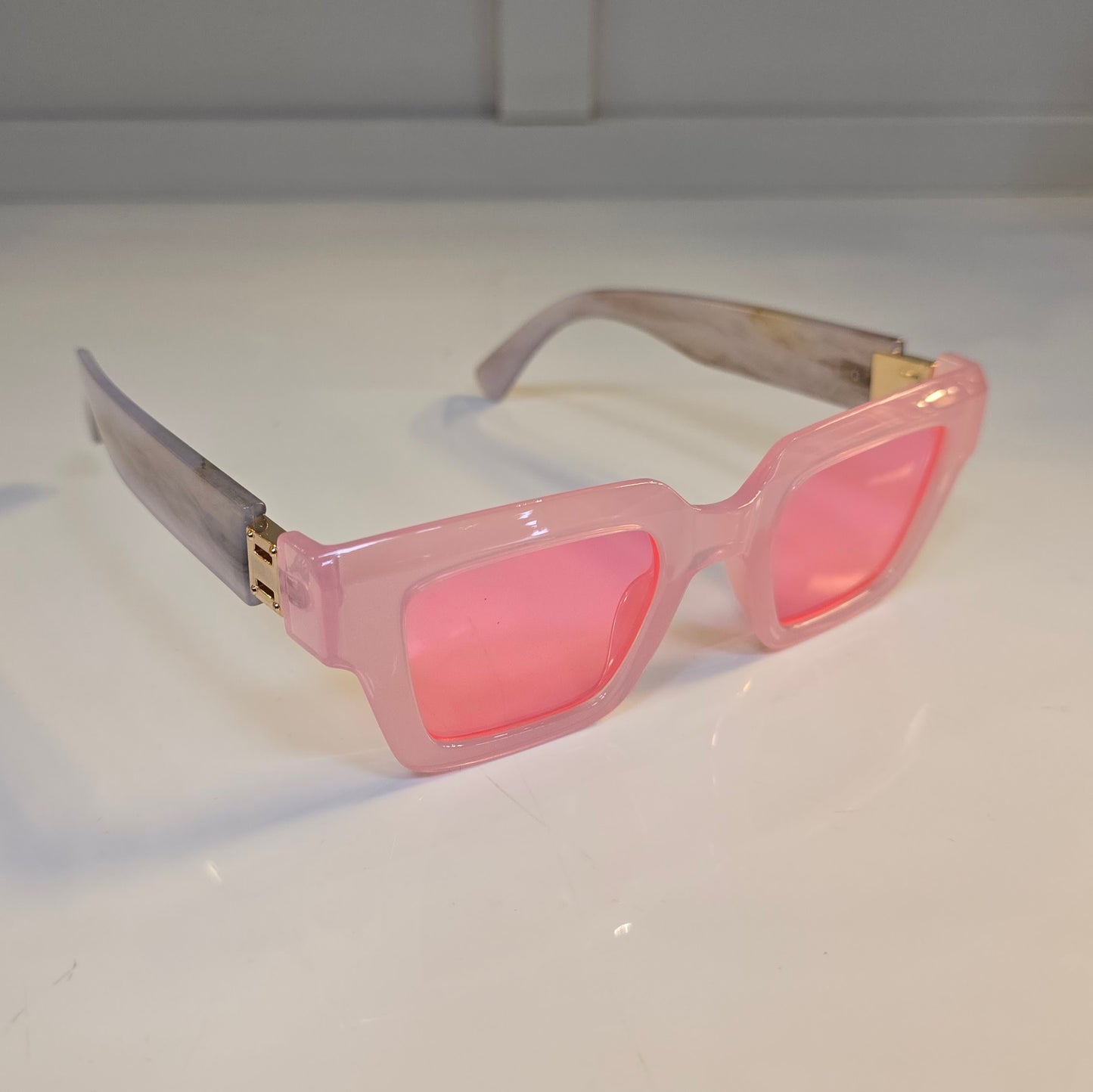 Lentes "Bubble" en rosa chic