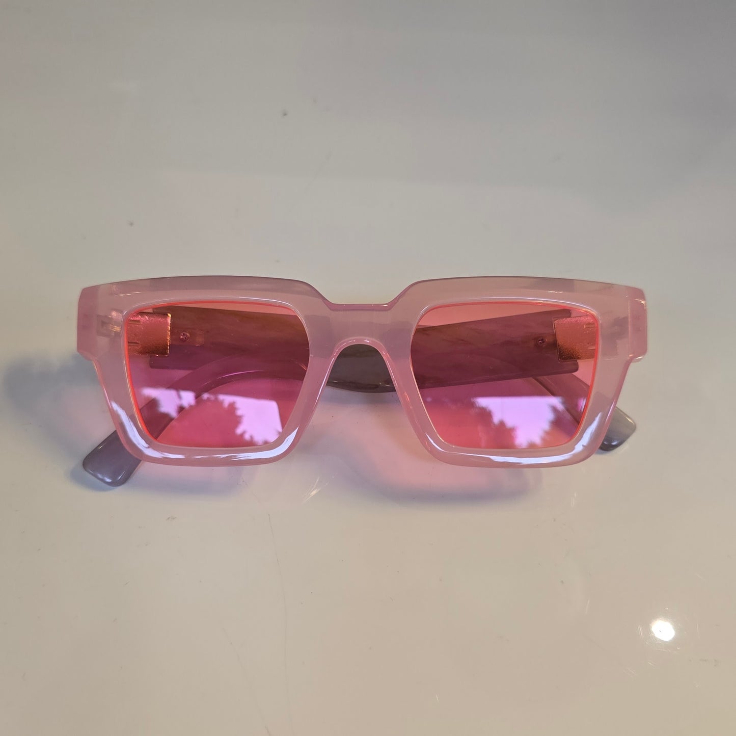 Lentes "Bubble" en rosa chic